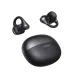 Front view of the Edifier Comfo Bass Open-ear Earbuds with open charging case.