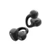 Close-up of Edifier Comfo Q earbuds showing ergonomic ear-hook design for secure and comfortable fit