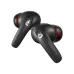 HiFuture Sonic CORE wireless earbuds in grey with metallic grille and red ear tips