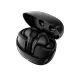 Hoco DES55 True Wireless Earbuds shown in front view with charging case lid open and earbuds docked.