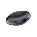 Black case: Choice Earbuds Open 3 black charging case with a compact oval design.