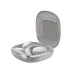 White case: Choice Earbuds Open 3 white charging case shown open with earbuds inside.