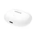 white honor earbuds x10 lite with type-c port visible