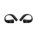 Pair of black JBL Endurance Peak 4 true wireless sports earbuds with Powerhook design