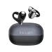 Kieslect AI Earbuds Open 2 clip-on open-ear earbuds floating above a two-tone charging case.