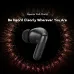 Single Oraimo earbud shown with glowing circular effect highlighting clear call performance