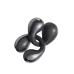 3D cloverleaf view of a d orbital compared with QCY Crossky C10 design highlighting symmetry in scientific visualization