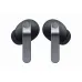 Samsung Galaxy Buds4 pro black earbuds with silver stems, silicone tips, modern in-ear design for secure fit
