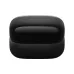 CaSony LinkBuds Clip WF-LC900 Earbuds, front view showing closed black charging case with compact rounded designse 