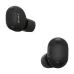 Close-up of Sony WF-1000XM6 Noise Canceling True Wireless Earbuds in black with gold Sony logo and silicone ear tips.