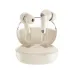 XO G22 ANC Earbuds front view with beige charging case and matching wireless earbuds displayed open.