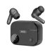 XO G34 ANC Earbuds angled view featuring a black charging case with matching earbuds.