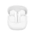XO X39 earbuds white edition in open charging case, front view with earbuds docked