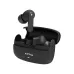 Black XTRA Buds T10 wireless earbuds in open charging case with sleek in-ear design and LED indicator on a clean background