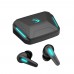 A4TECH Bloody M70 TWS Blue Light ENC Noise Cancelling Bluetooth Gaming Dual Earbuds Black