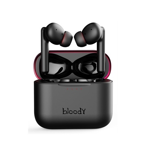 A4TECH Bloody M90 TWS ANC Pure Bass Bluetooth Gaming Dual Earbuds Black