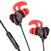 Hoco M105 Sharp 3.5mm Wired Gaming Earphone With Detachable Mic