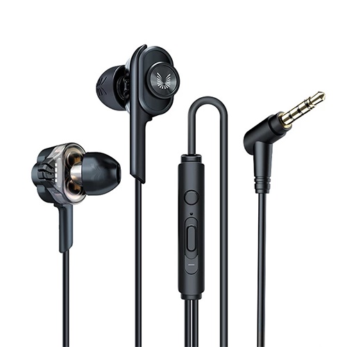 Uiisii BA T6J 3.5mm Dual Drivers Hires Earphone