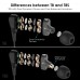 UiiSii T8S Triple Driver Earbuds Noise Reduction and Deep Bass with Mic Volume 