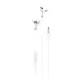 XO EP22 Wired 3.5mm Earphone showing Mic and 3.5 mm jack