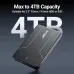 JEYI Eagle2530 2.5 inch External HDD Enclosure angled view highlighting up to 4TB storage capacity