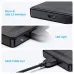 JEYI i8p-Youth25BK 2.5 inch External HDD Enclosure ports view showing Micro, Micro B, and indicator light