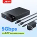 JEYI JY-35HDD 3.5 inch Sata Hard Drive Enclosure with cables and 5Gbps speed feature highlighted