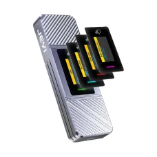 JEYI Visual Smart i9x M.2 SSD Enclosure with Display