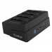 Orico 2.5 & 3.5 inch 1 to 3 Clone External Hard Drive Dock