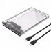 Orico 2139C3 (Type C 3.1) 2.5" SATA HDD/SSD Transparent Enclosure Usb 3.0