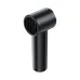 Acefast YF1 portable mini fan in matte black featuring a minimalist cylindrical body and vertical front air grille.