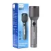 Product view of Philips SFL2142/56 Torch Light beside retail box with usage instructions and charging indicators.