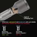 Close-up of Philips SFL2142C4 Torch Light Type-C charging port with waterproof IP55 rating and battery indicators.