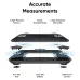 Anker Eufy A1 highlights internal components: 4 high-precision sensors, tempered glass surface, and high-sensitivity electrodes for accurate measurements.