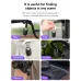 HOCO E98A Smart Tracker feature graphic showcasing multiple attachment options for everyday items.