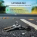 UGREEN smart tracker attached to keys with left behind alert notification on phone, preventing item loss outdoors