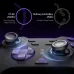 Front view of PXN P5 8K Wireless Gamepad with illuminated sticks showing fluid tracking and near-zero lag performance.
