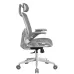 Side profile of Cougar SPEEDER ONE WHITE Gaming Chair showing tilt and height adjustment