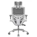 Back view of Cougar SPEEDER ONE WHITE Gaming Chair with lumbar support and sturdy base