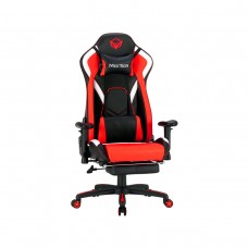 MeeTion MT-CHR22 Leather Reclining E-Sport Red Gaming Chair with Footrest