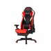 MeeTion MT-CHR22 Leather Reclining E-Sport Red Gaming Chair with Footrest