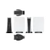 SJGAM M5 cooling dock stand multi view showing front, side, top and base design with ventilation and USB ports