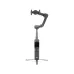 DJI Osmo Mobile 8P smartphone gimbal on tripod with adjustable arm, sleek gray design isolated on white background