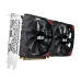 Abit Radeon RX 580 graphics card featuring dual fans, black and red shroud, and DisplayPort outputs