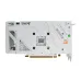 Abit Radeon RX 6500 XT 4GB graphics card rear view with white backplate
