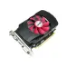 AFOX Radeon R7 350 graphics card with single fan cooler, AMD branding, and VGA, HDMI, and DVI ports.
