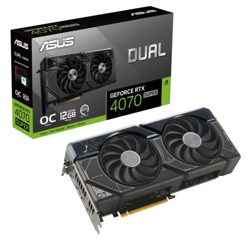 ASUS Dual RTX 4070 SUPER OC Edition 12GB Graphics Card Price in Bangladesh