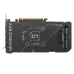 Back view of an ASUS Dual GeForce RTX 5060 Ti 8GB OC graphics card with a black shroud.