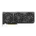 Front view of the ASUS PRIME GeForce RTX 5070 12GB GDDR7 Graphics Card showcasing its triple-fan cooling system and sleek black design.