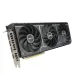 Slightly angled View of ASUS PRIME GeForce RTX 5070 12GB GDDR7 OC Edition Graphics Card with visible i/o ports at the left